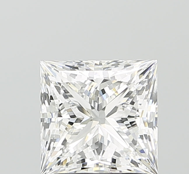 2.04ct Princess D IF Lab Created Diamond