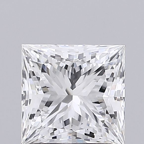 1.02ct Princess E VVS2 Lab Created Diamond