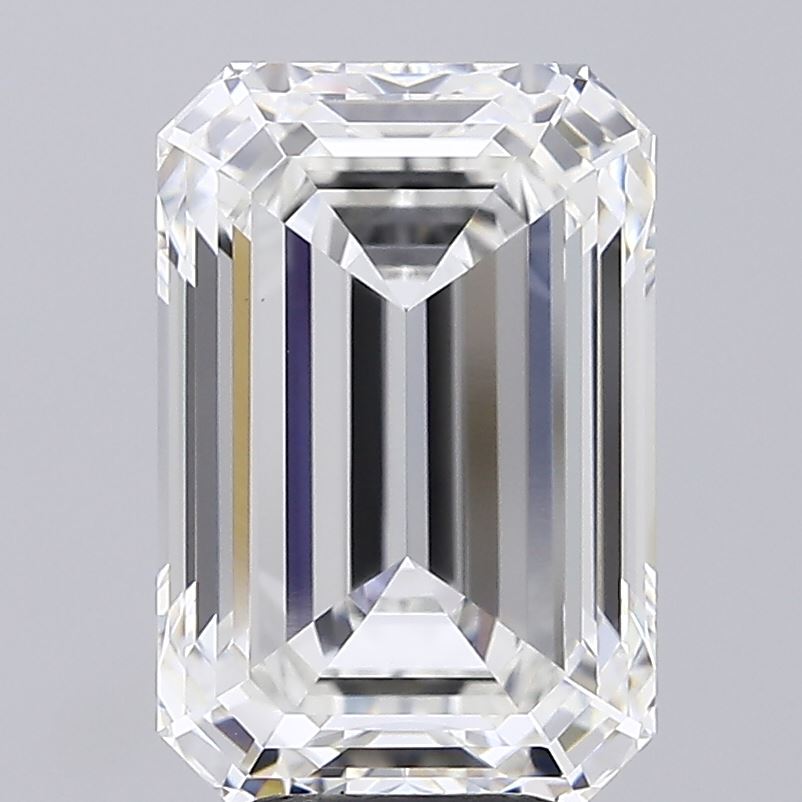 6.08ct Emerald F VVS2 Lab Created Diamond