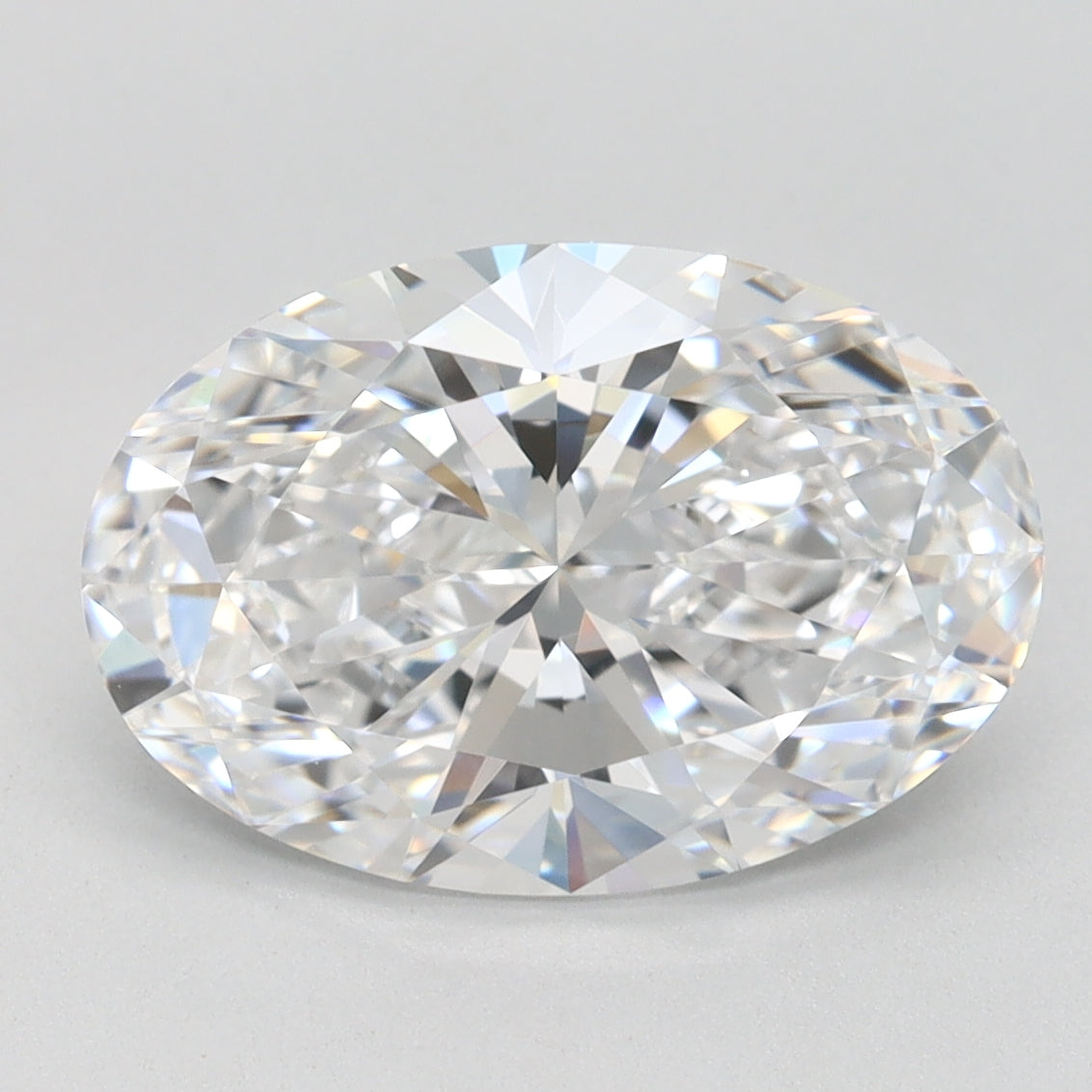 3.03ct Oval D IF Lab Created Diamond