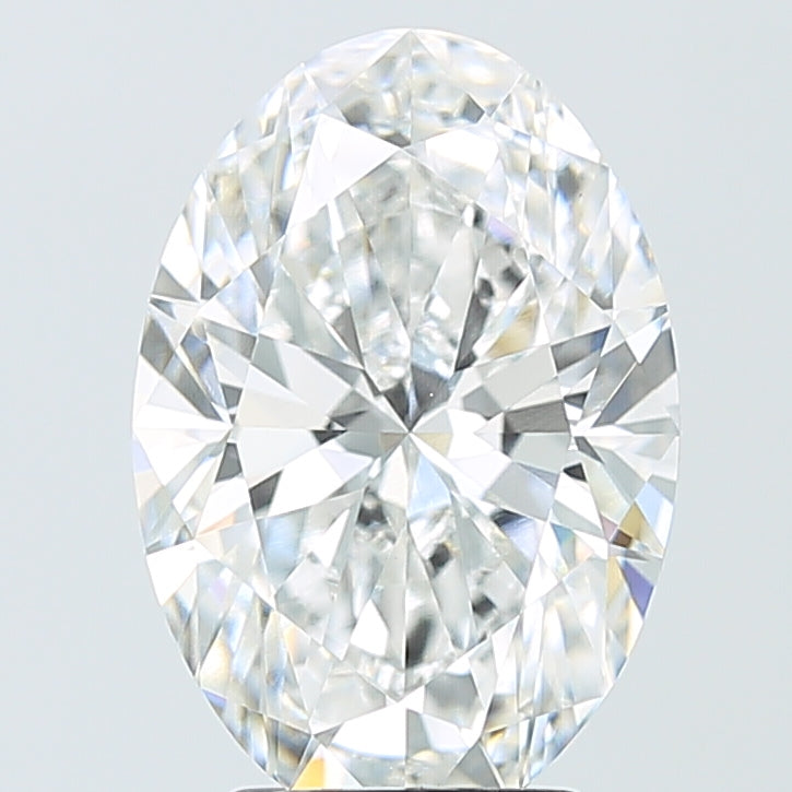 4.1ct Oval D VVS2 Lab Created Diamond