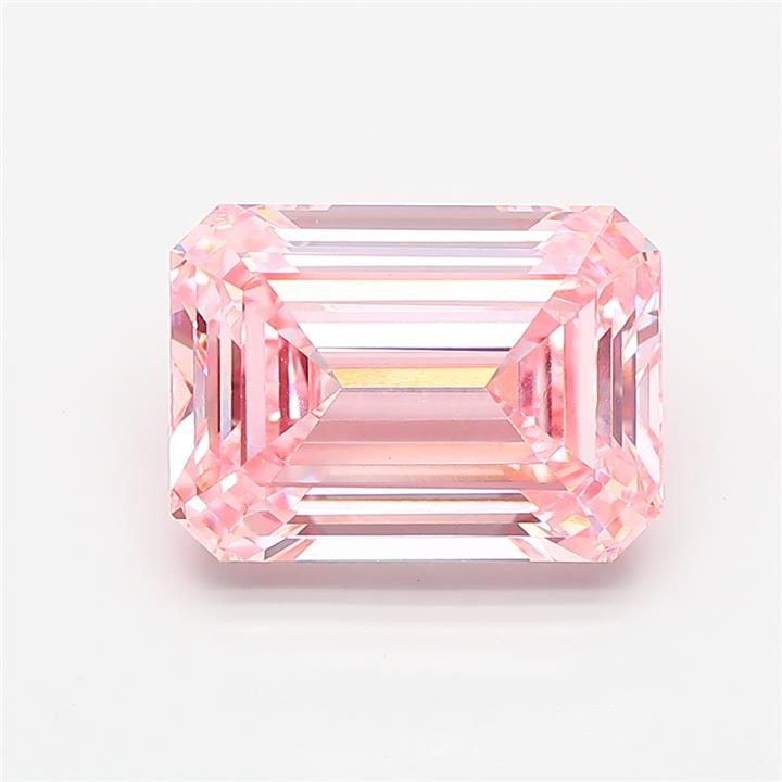 5.08ct Emerald VVS2 Lab Created Diamond