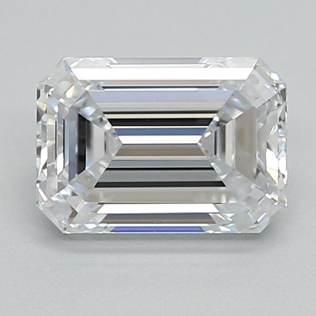 0.98ct Emerald E VVS2 Lab Created Diamond