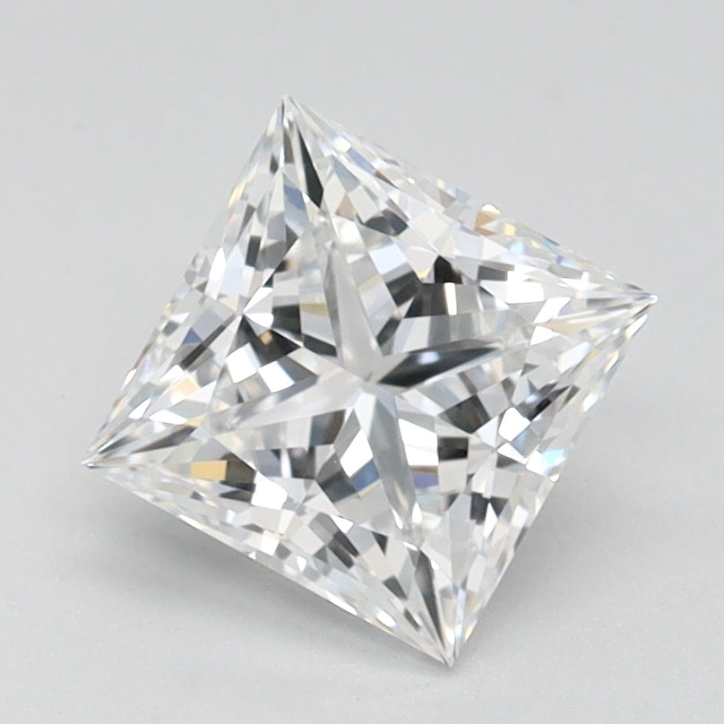 1.05ct Princess D IF Lab Created Diamond