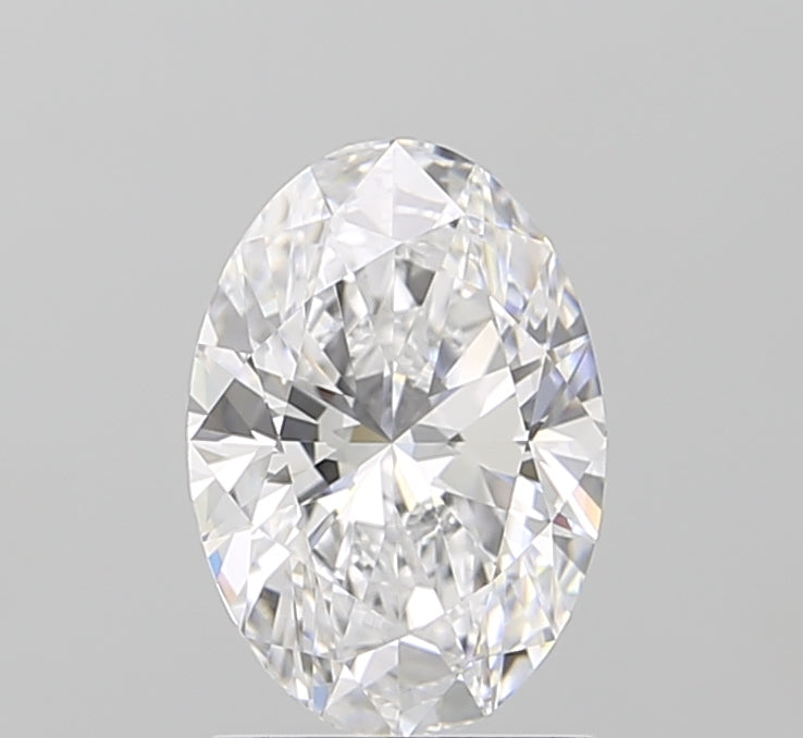 1.6ct Oval D VVS2 Lab Created Diamond