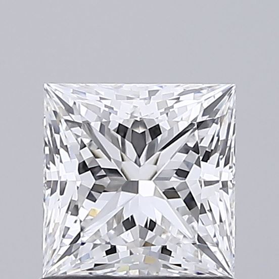 1.07ct Princess D VVS1 Lab Created Diamond