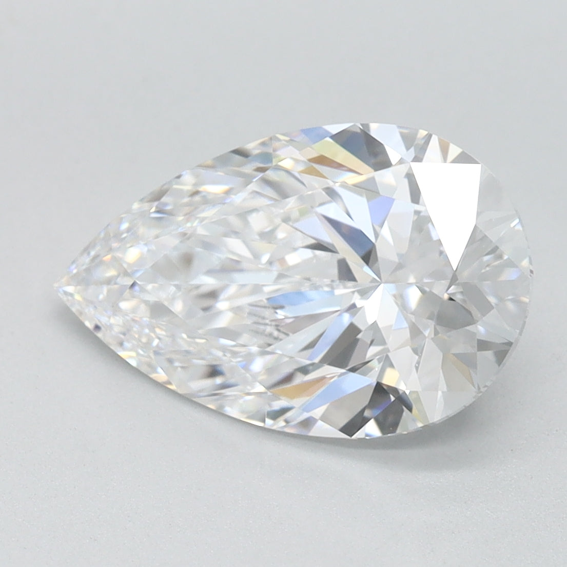 2.17ct Pear D VVS1 Lab Created Diamond