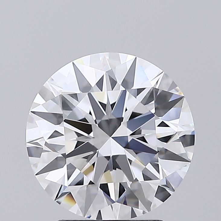 2.5ct Round D IF Lab Created Diamond