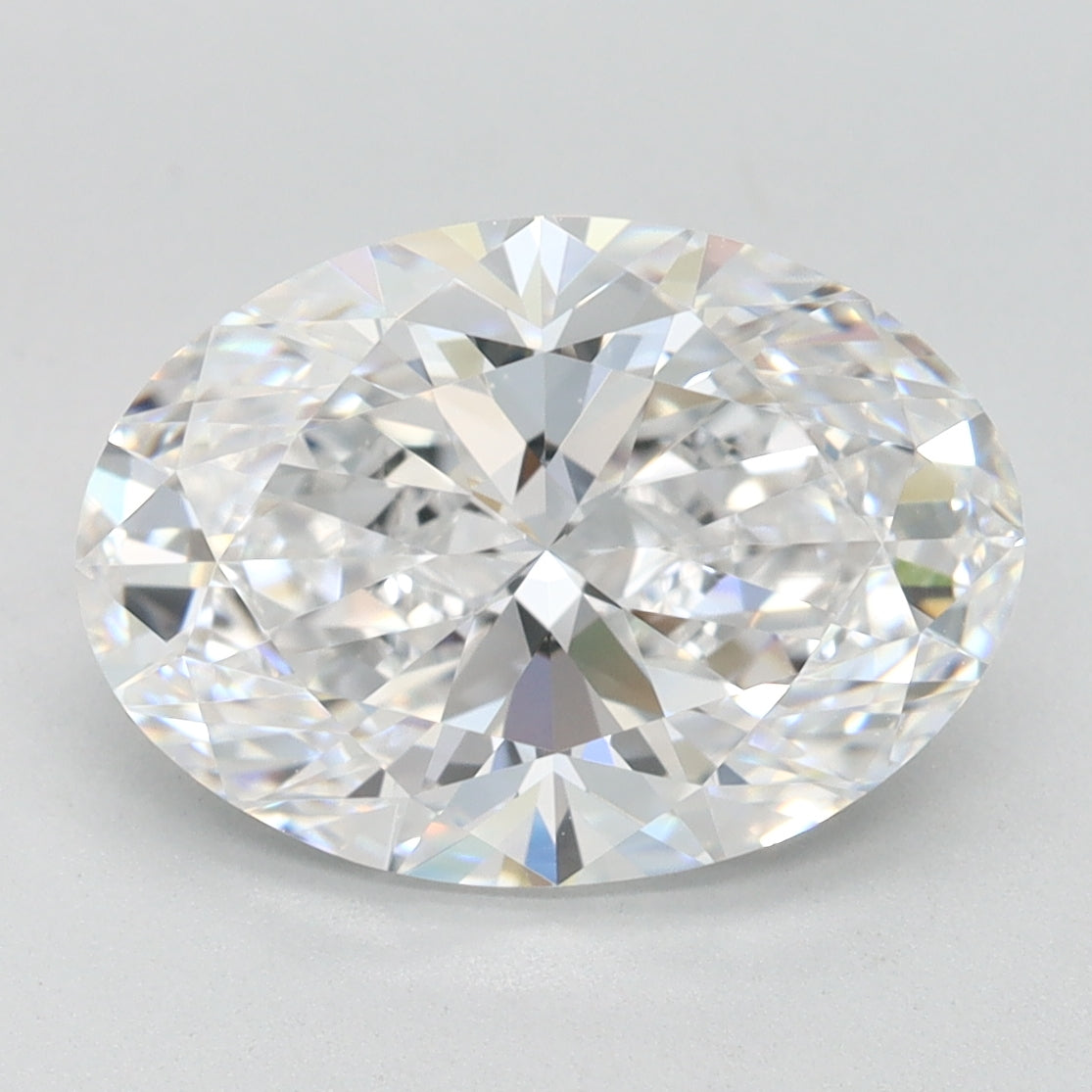3.06ct Oval D IF Lab Created Diamond