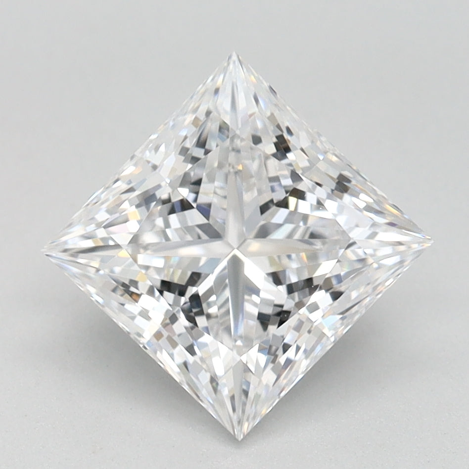 1.73ct Princess D IF Lab Created Diamond
