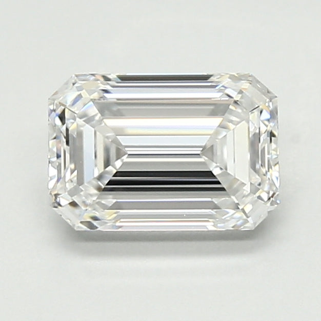 0.96ct Emerald D VS1 Lab Created Diamond