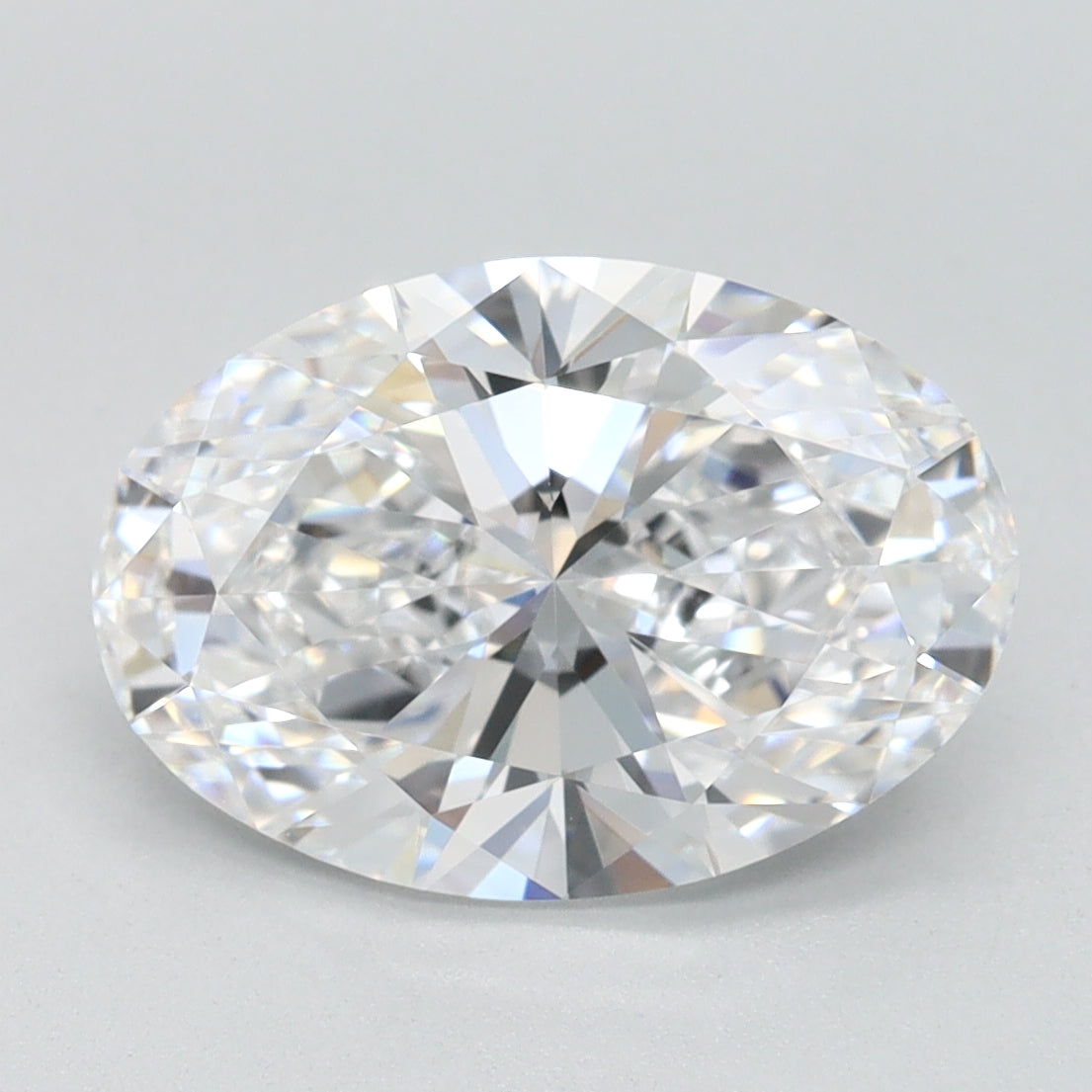 2.51ct Oval D VVS1 Lab Created Diamond