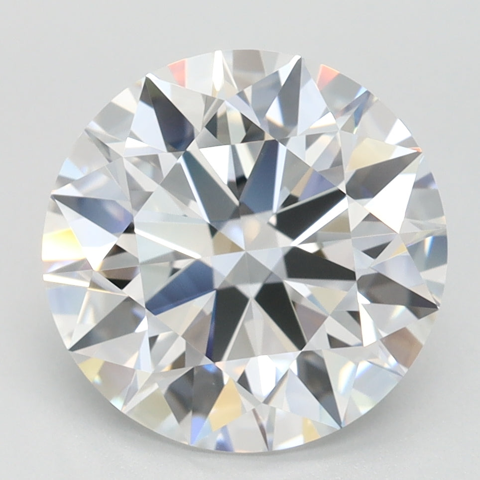 3.26ct Round D IF Lab Created Diamond