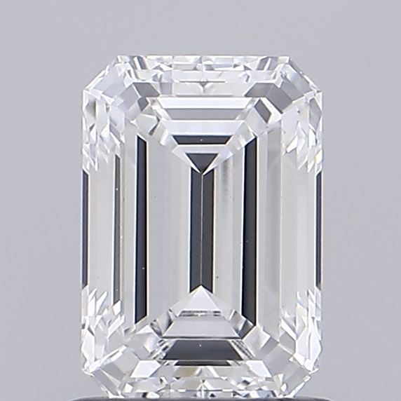 1.06ct Emerald D VVS2 Lab Created Diamond