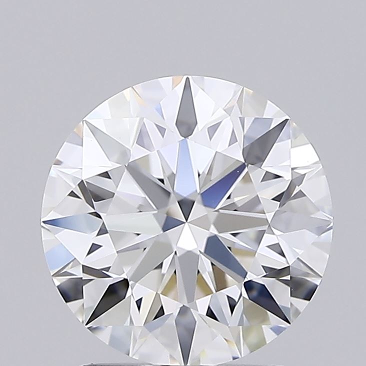 2.04ct Round E IF Lab Created Diamond