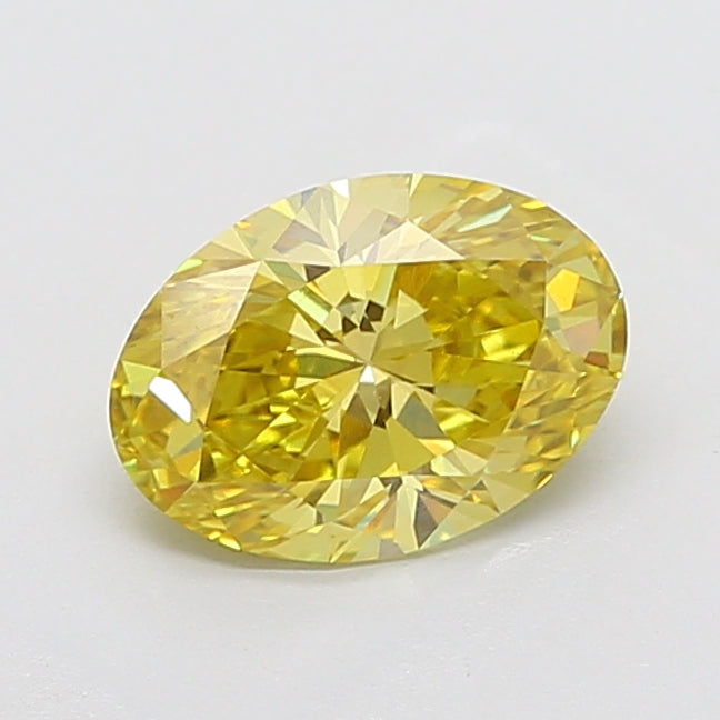 2.53ct Oval VVS2 Lab Created Diamond