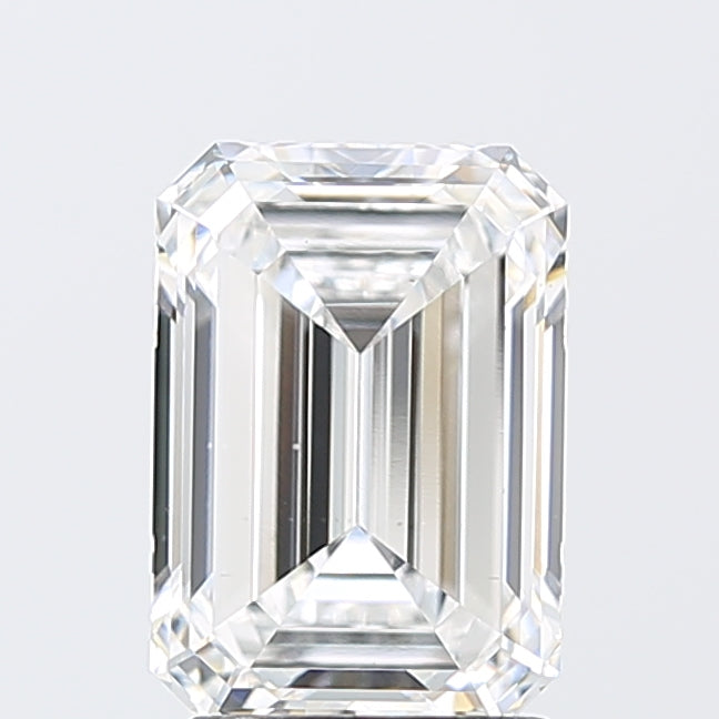 2.51ct Emerald D VS1 Lab Created Diamond