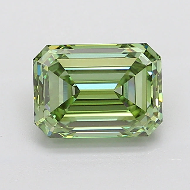 3.28ct Emerald VVS2 Lab Created Diamond