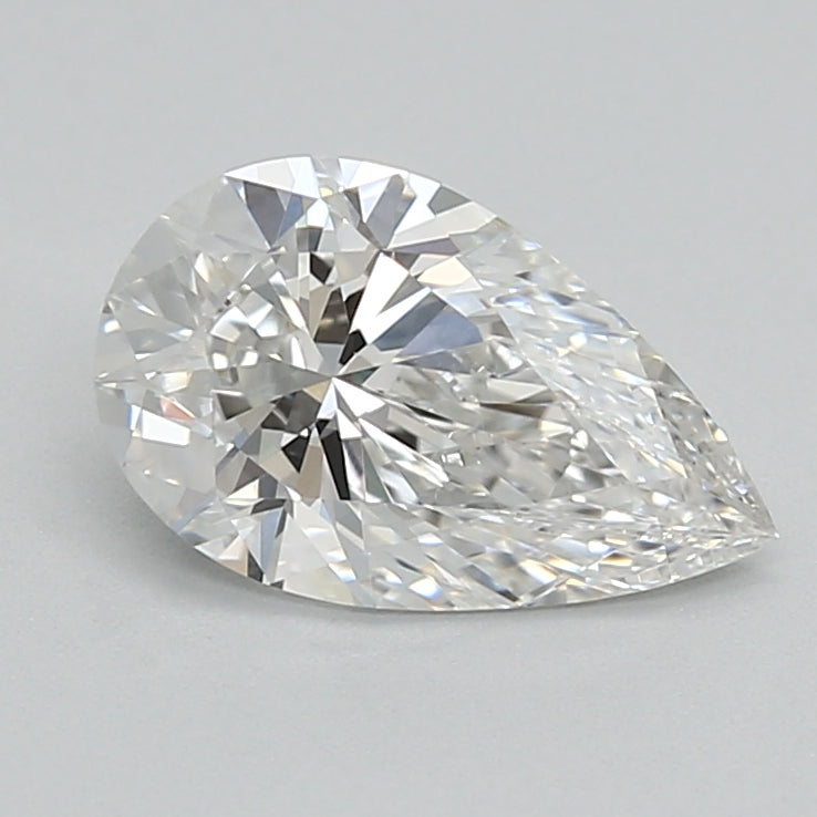 0.87ct Pear E VVS2 Lab Created Diamond