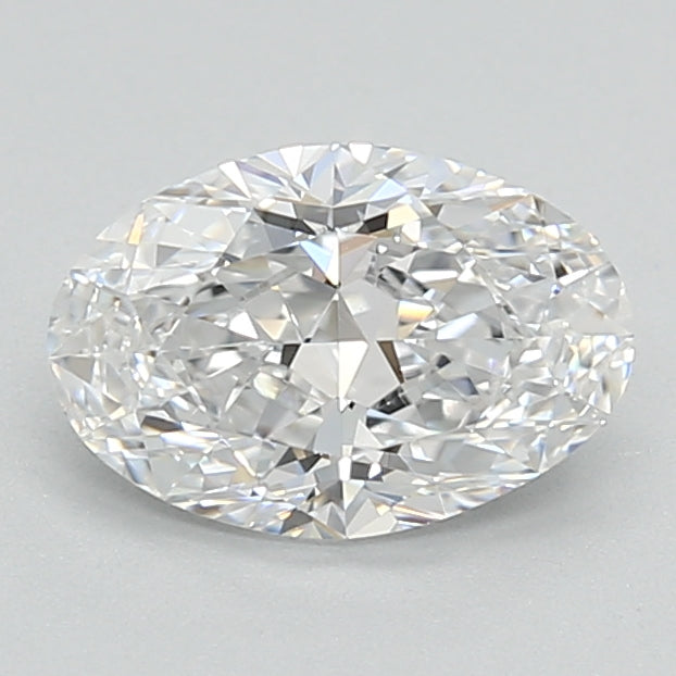 0.95ct Oval D VVS2 Lab Created Diamond