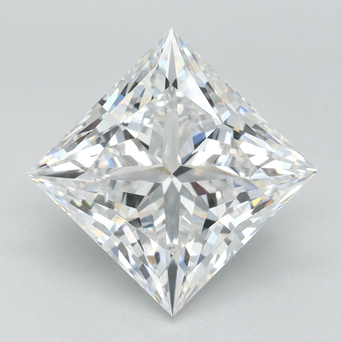 3.24ct Princess D VVS1 Lab Created Diamond
