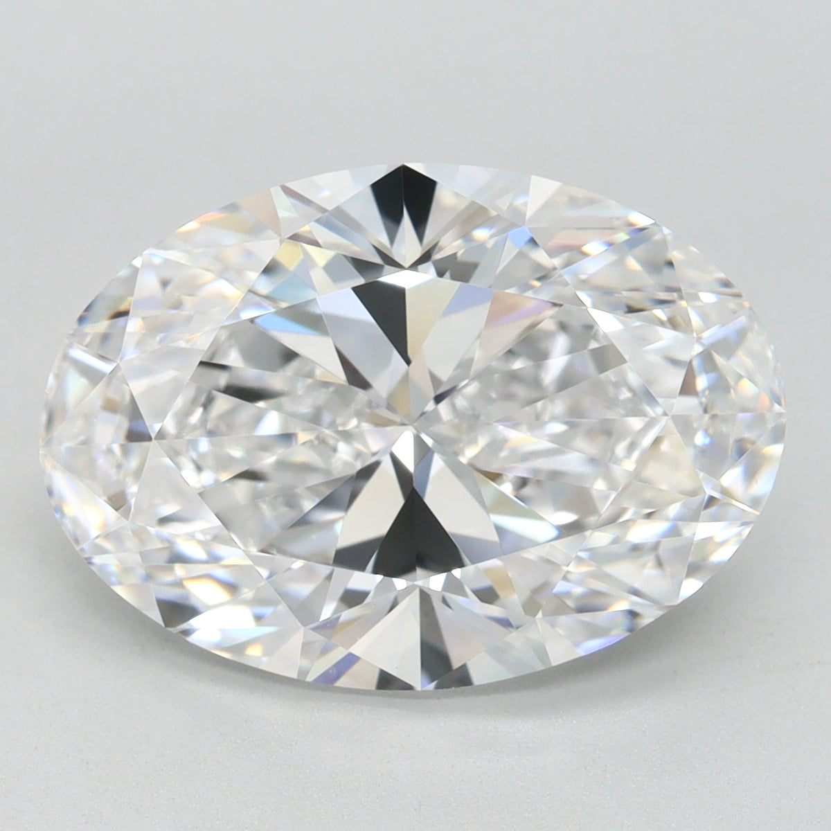 5.02ct Oval D IF Lab Created Diamond