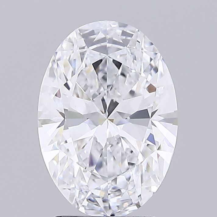 2.8ct Oval D IF Lab Created Diamond