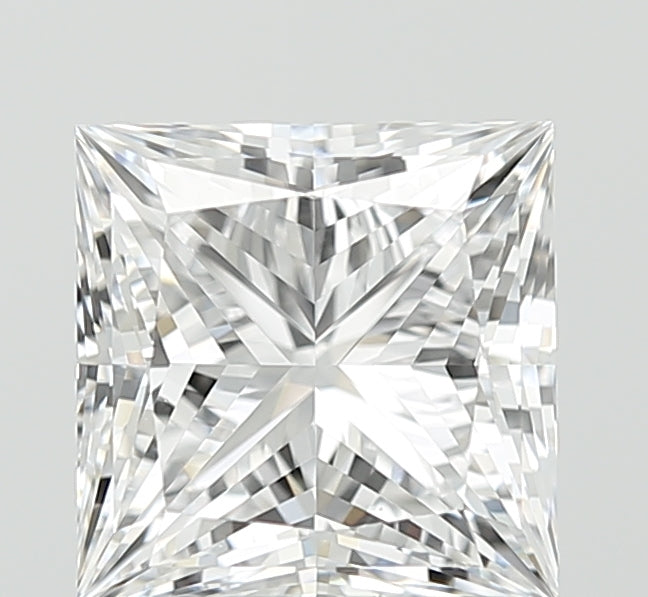 1.55ct Princess D VVS2 Lab Created Diamond