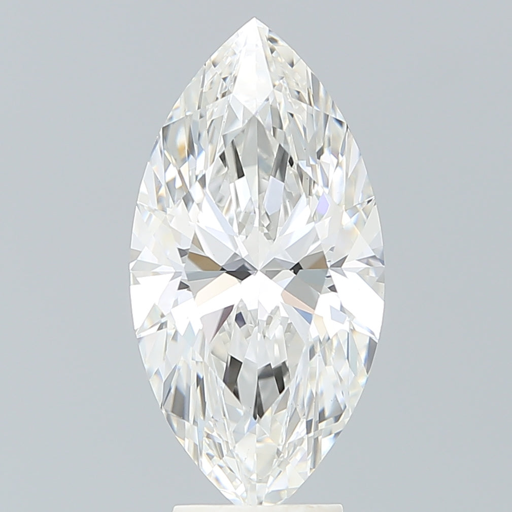 5.07ct Marquise F VVS2 Lab Created Diamond