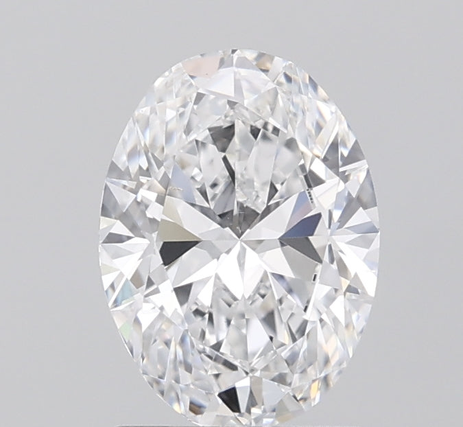1.5ct Oval D VVS1 Lab Created Diamond