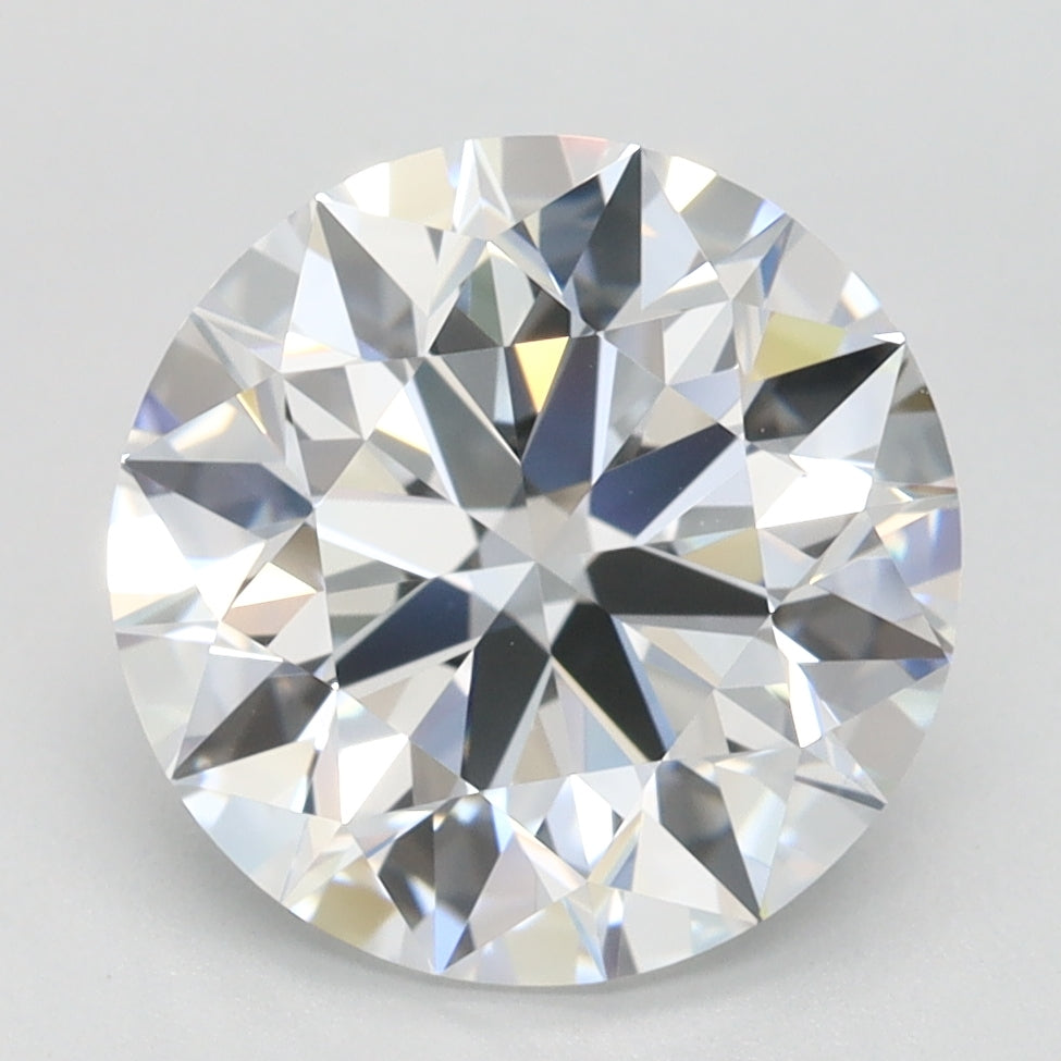 3ct Round D IF Lab Created Diamond