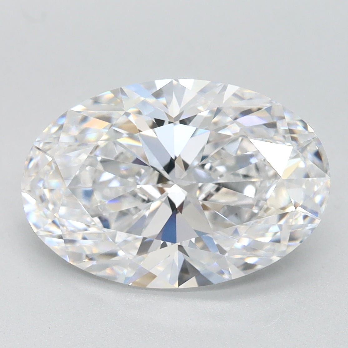 2.92ct Oval D IF Lab Created Diamond
