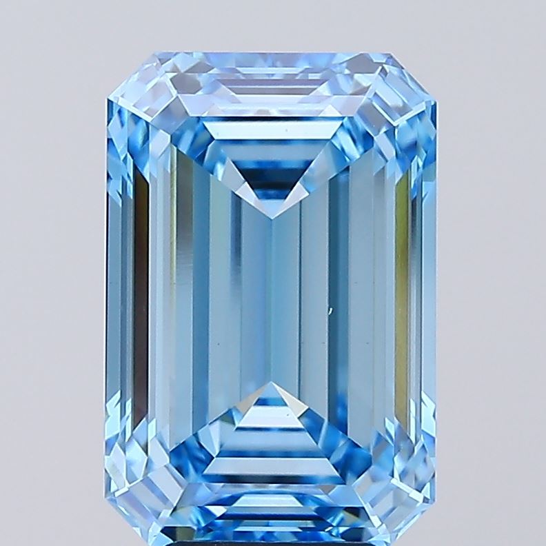 6.09ct Emerald VS1 Lab Created Diamond