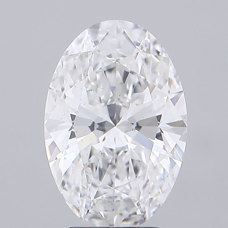 4.08ct Oval D VS2 Lab Created Diamond