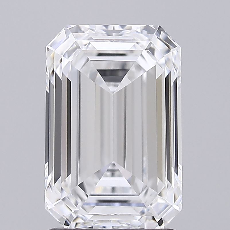 2.03ct Emerald D VVS1 Lab Created Diamond
