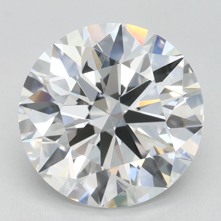 2.43ct Round D IF Lab Created Diamond