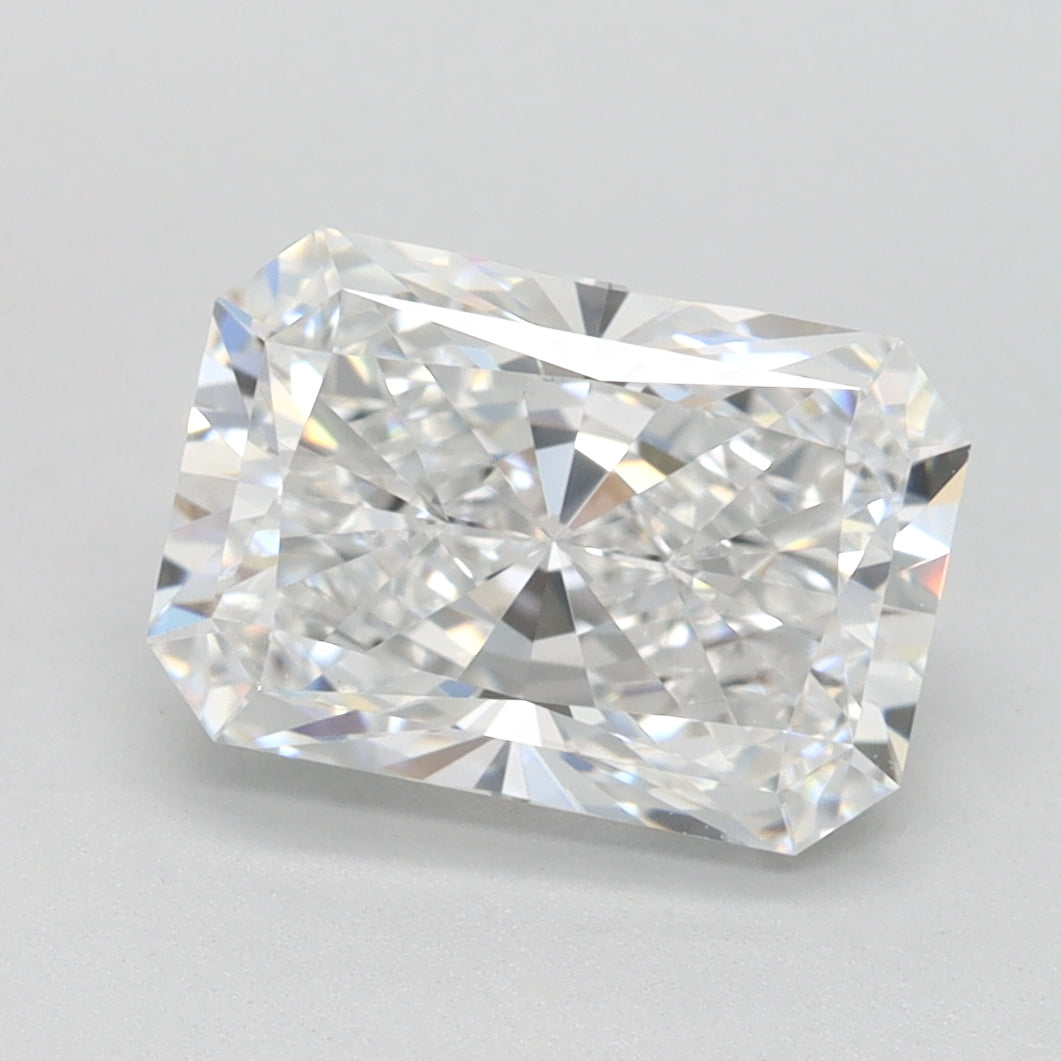 2.19ct Radiant D VVS1 Lab Created Diamond
