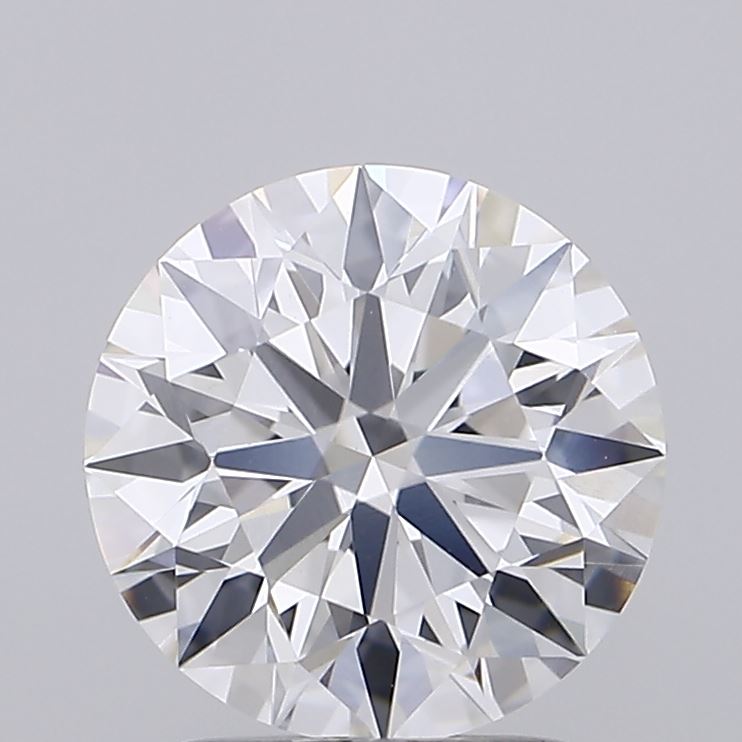 2.18ct Round E VVS2 Lab Created Diamond