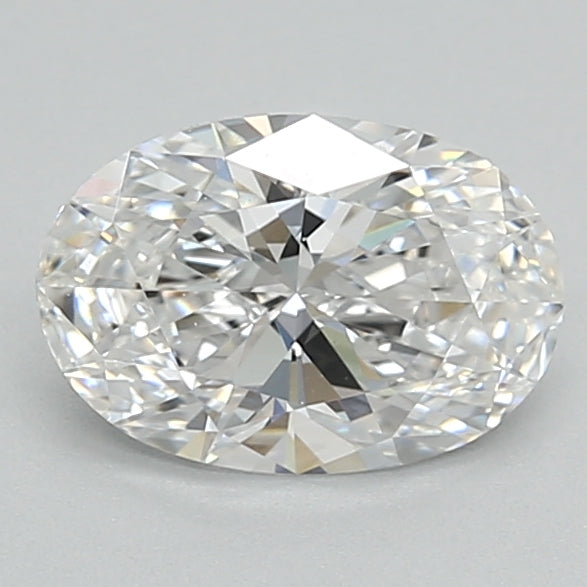 0.91ct Oval D VVS2 Lab Created Diamond