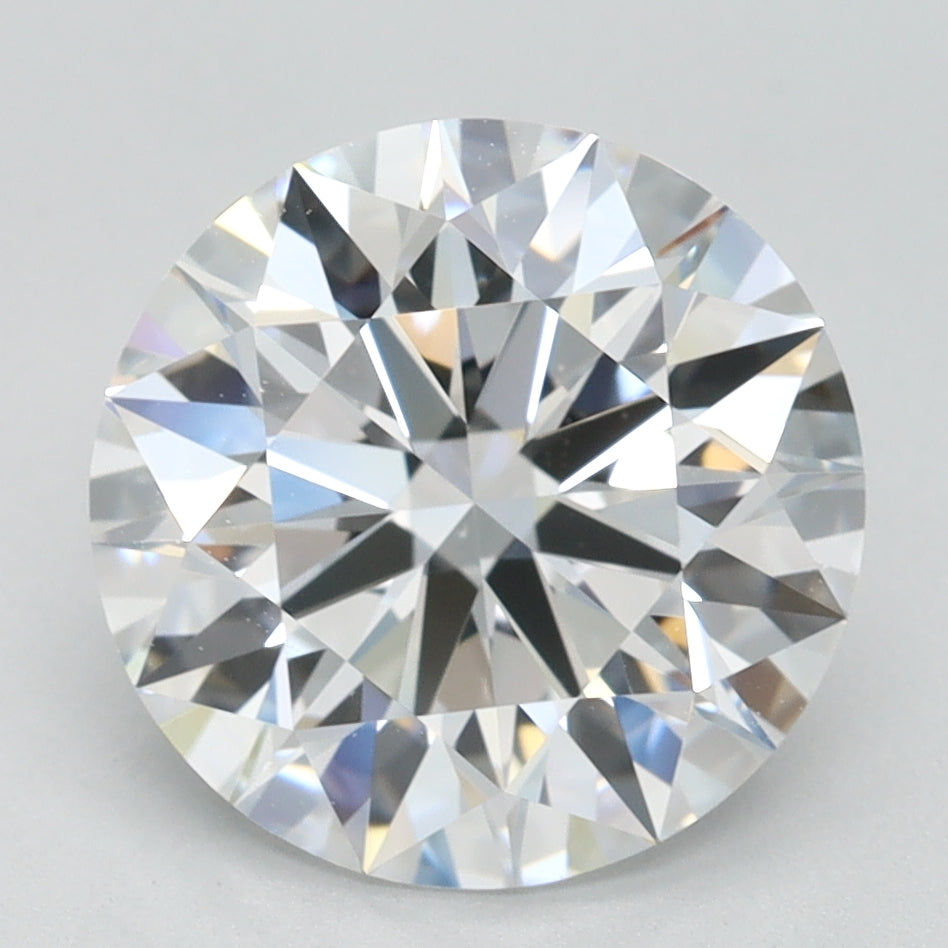 2.81ct Round D IF Lab Created Diamond