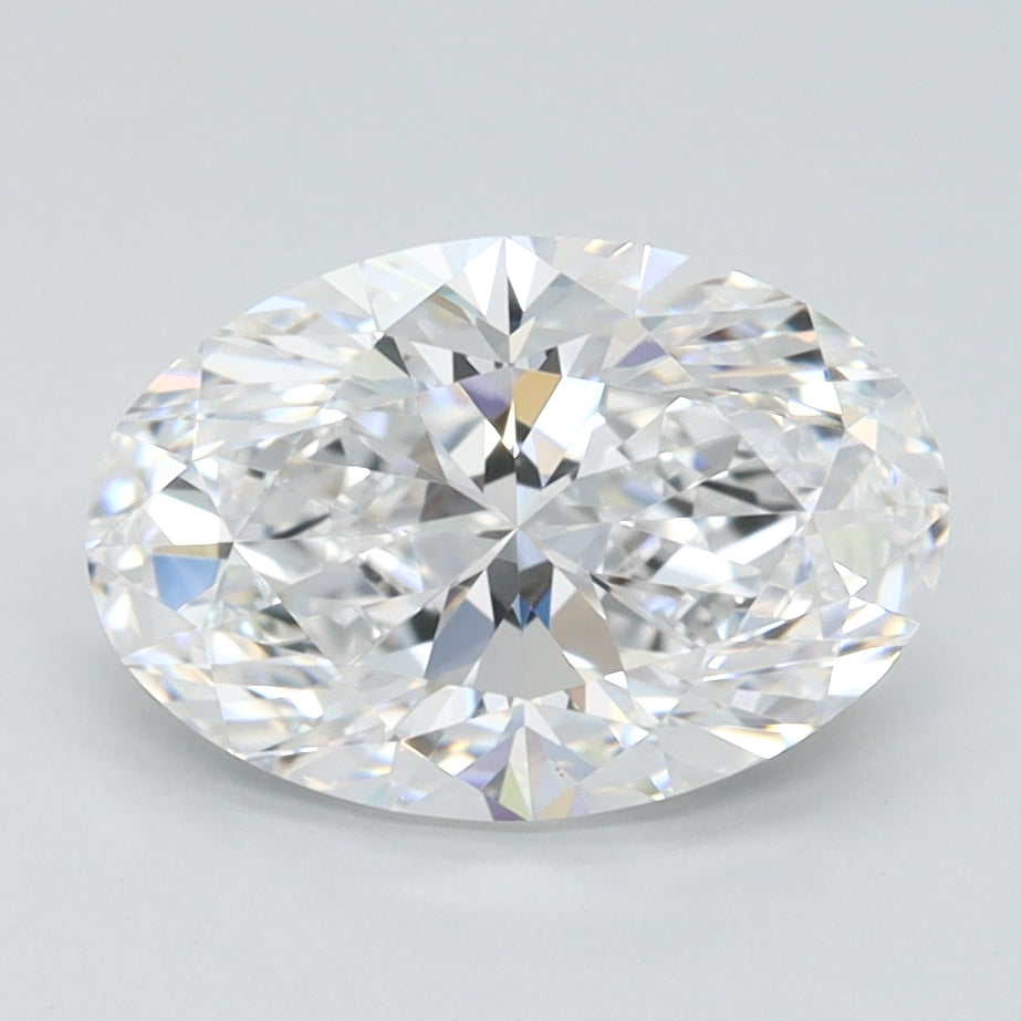 1.52ct Oval D IF Lab Created Diamond