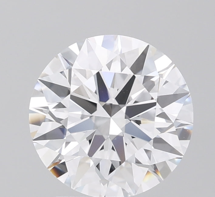 2.4ct Round D VVS2 Lab Created Diamond