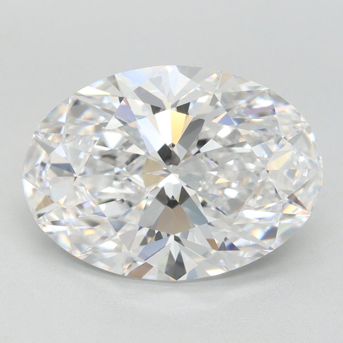 4.01ct Oval D IF Lab Created Diamond