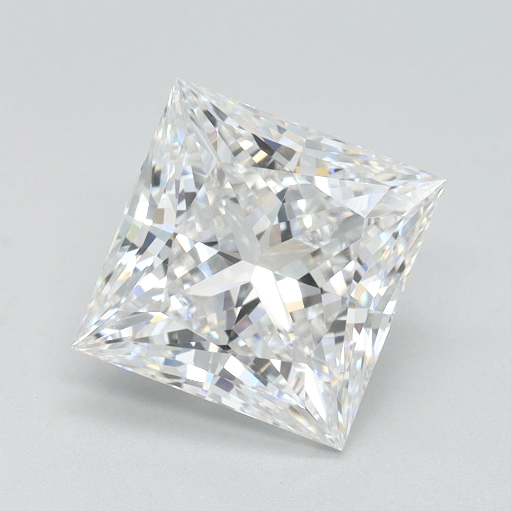1.97ct Princess D IF Lab Created Diamond