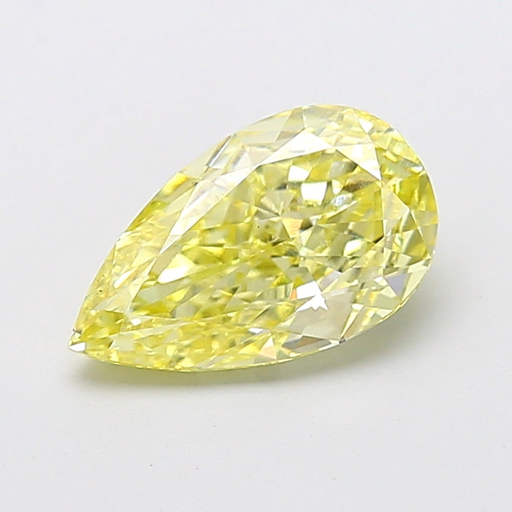 2.56ct Pear VVS2 Lab Created Diamond