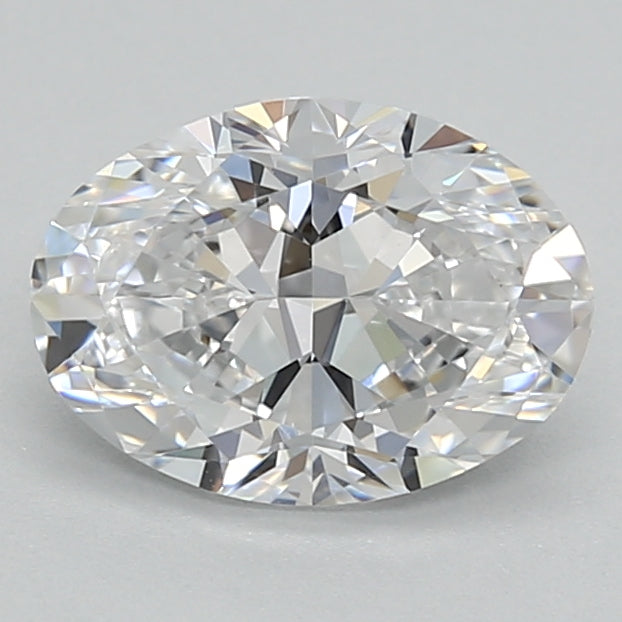 0.99ct Oval D VVS2 Lab Created Diamond