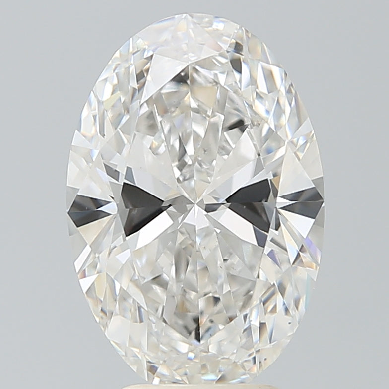 4.43ct Oval F VS1 Lab Created Diamond