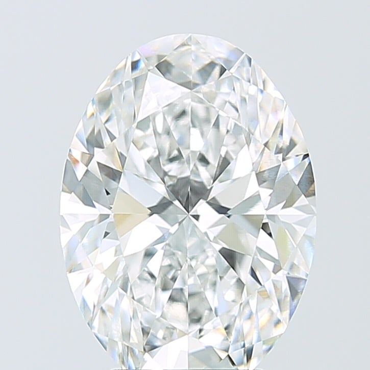 4.09ct Oval D VVS2 Lab Created Diamond
