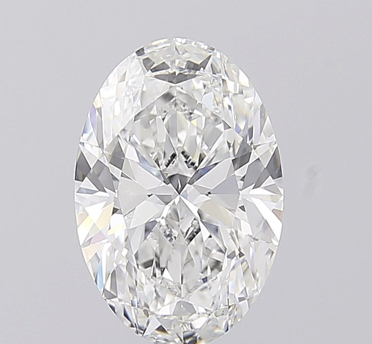 2.02ct Oval E IF Lab Created Diamond