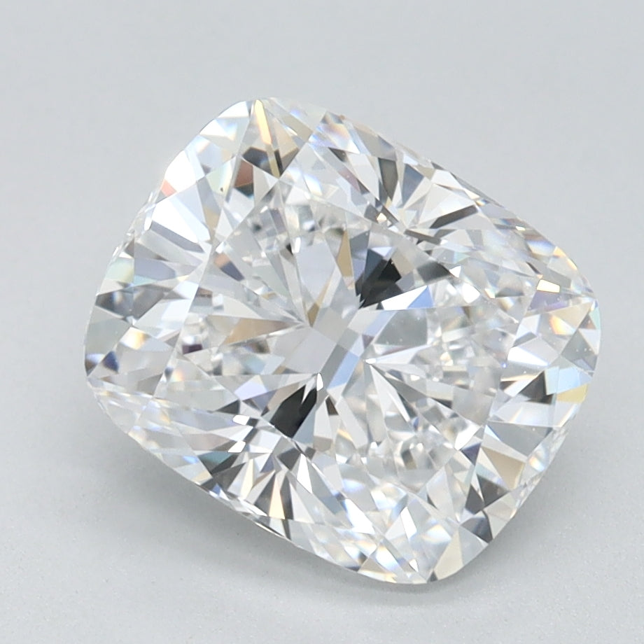 2ct Cushion D IF Lab Created Diamond